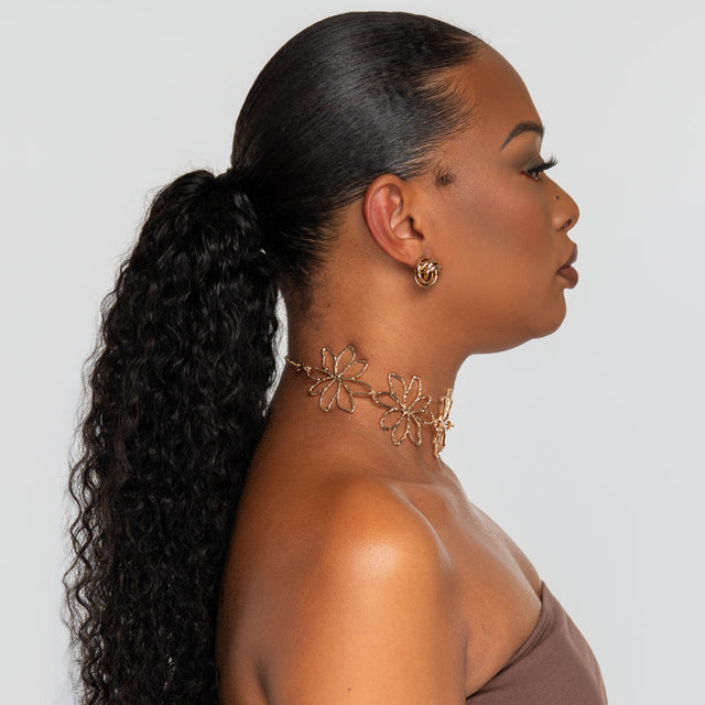 Ponytail Kinky curly